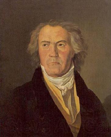 Ferdinand Georg Waldmuller Picture representing Ludwig van Beethoven in 1823 Spain oil painting art